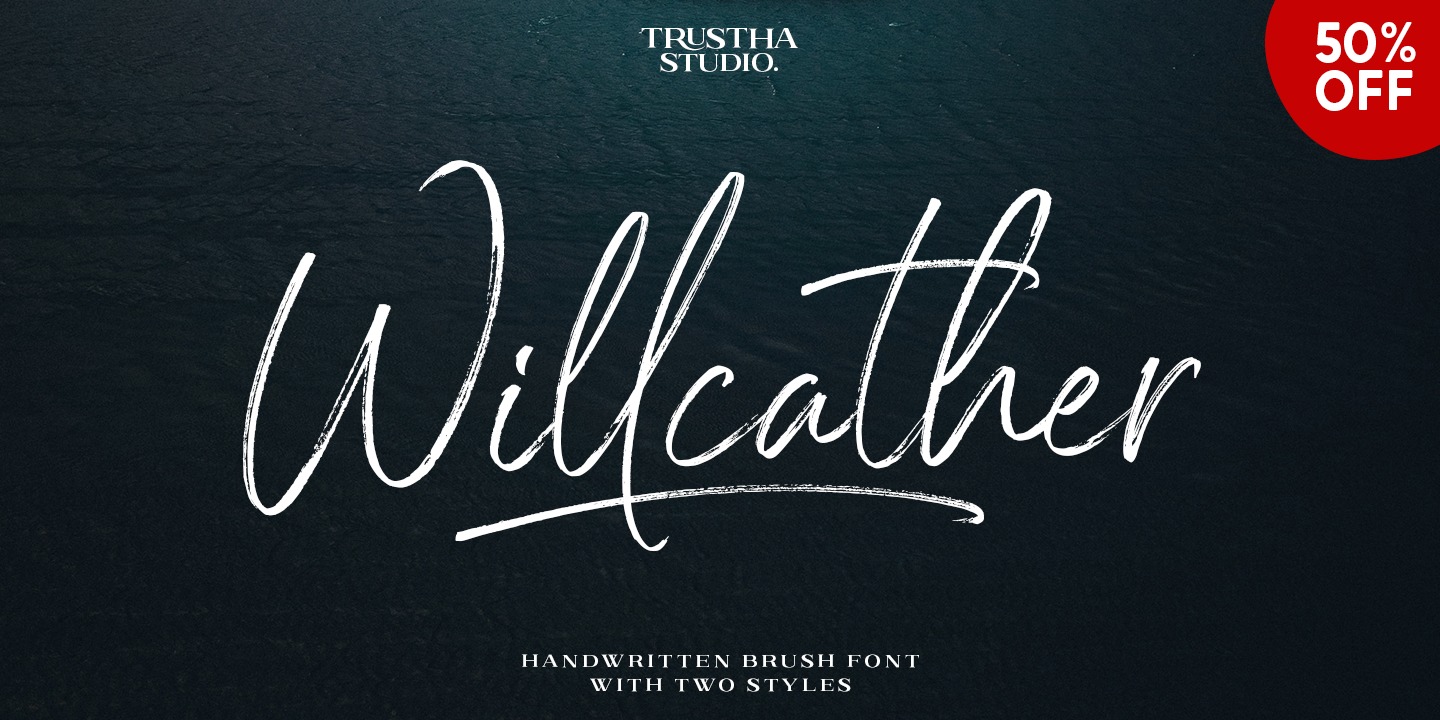 Willcather Regular Font preview